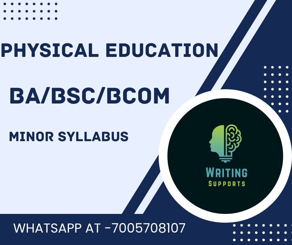 Physical Education- BA/BSc/BCom/ Minor Syllabus (TU)